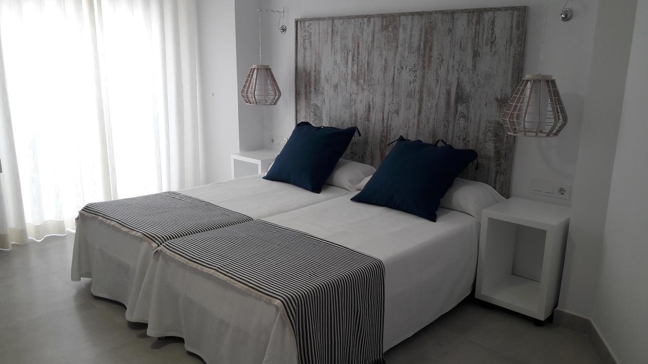 Hostal Cervantes Playa Garrucha Esterno foto