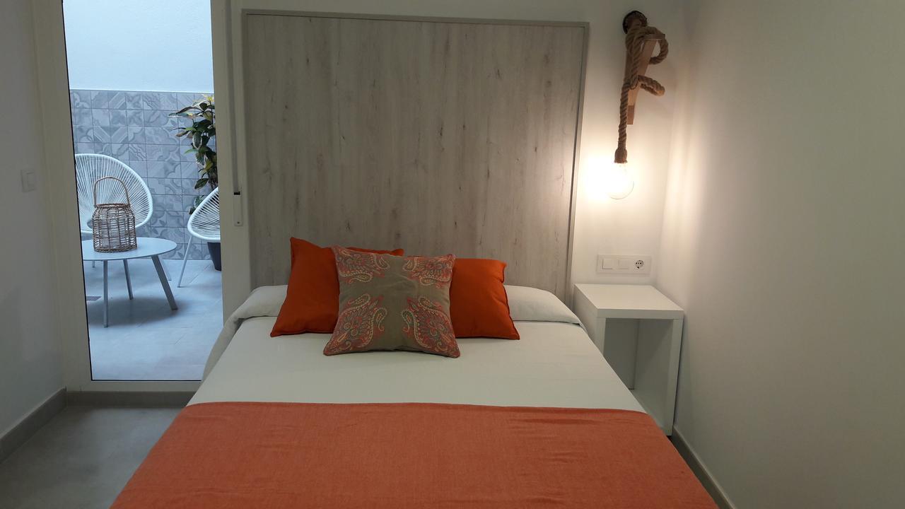 Hostal Cervantes Playa Garrucha Esterno foto
